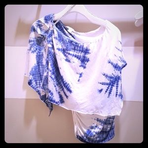 Boston proper off one shoulder top